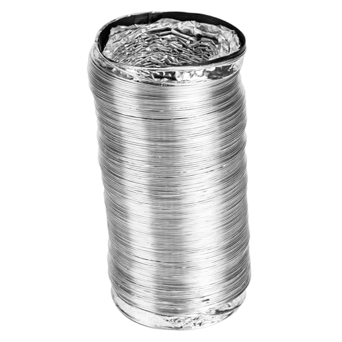 Veemoon Aluminiumfolie Lüftungsschlauch Biegsame Abluftleitung für Küchenentlüftung Hervorragende Wärmedämmung Installieren für Luftzirkulation Veemoon Aluminiumfolie Lüftungsschlauch Biegsame Abluftleitung für Küchenentlüftung Hervorragende Wärmedämmung Installieren für Luftzirkulation von Veemoon
