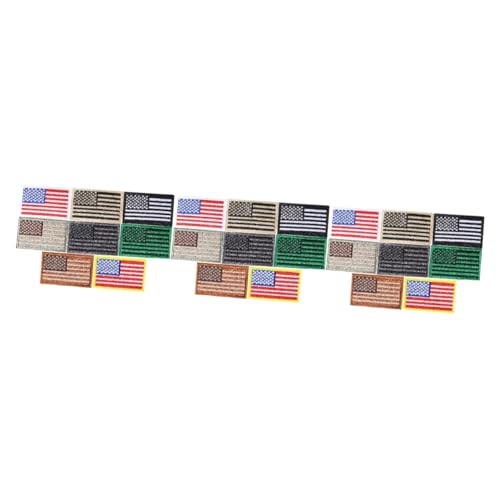 Veemoon Amerikanische Flagge Aufnäher Set – 8 Stück DIY Stickerei Applikationspatches Für Kleidung - Taschen Und Banner – Hochwertige US-Flagge Für Kreative Nähprojekte Veemoon Amerikanische Flagge Aufnäher Set – 8 Stück DIY Stickerei Applikationspatches Für Kleidung - Taschen Und Banner – Hochwertige US-Flagge Für Kreative Nähprojekte von Veemoon