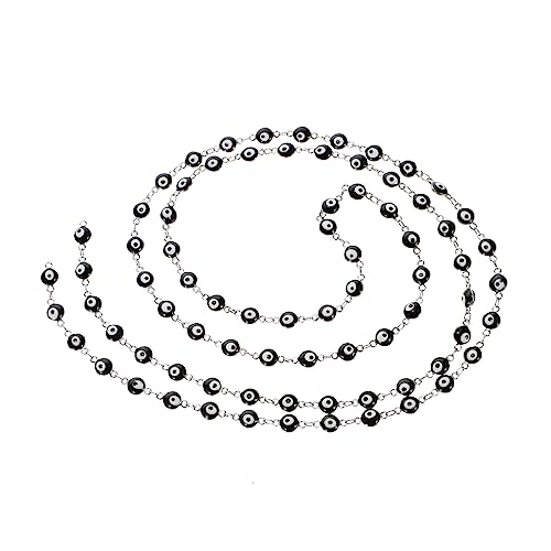 Veemoon Augenkette edelstahlketten festlich schmuckherstellung Handgemachter Schmuck svarowksy halskette Granat Statement-Halsband Perlen zur Herstellung von Halsketten Augenperlenkette Veemoon Augenkette edelstahlketten festlich schmuckherstellung Handgemachter Schmuck svarowksy halskette Granat Statement-Halsband Perlen zur Herstellung von Halsketten Augenperlenkette von Veemoon