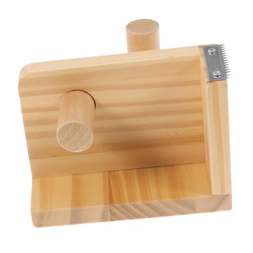 Veemoon Bandschneider Bandhalter-Organizer Klebeband-Organizer Klebebandhalter für den Schreibtisch Packbandhalter Hand Klebebandspender tragbarer Klebebandspender hölzern von Veemoon
