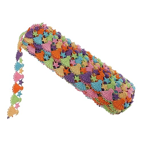 Veemoon Besticktes Farbenfrohes Cartoon Spitzenband für DIY Bekleidung Vielseitiges Dekoratives Stickerei Lace für Kinderkleidung und Bastelprojekte Veemoon Besticktes Farbenfrohes Cartoon Spitzenband für DIY Bekleidung Vielseitiges Dekoratives Stickerei Lace für Kinderkleidung und Bastelprojekte von Veemoon