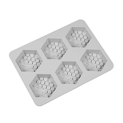 Veemoon Bienenwaben Silikonform Fach DIY Wabenmuster Form für Handgemachte Seifen Backen Eiswürfel Langlebig Hitzebeständig für Ofen Kühlschrank Spülmaschine Geeignet Zufällige Farbe Veemoon Bienenwaben Silikonform Fach DIY Wabenmuster Form für Handgemachte Seifen Backen Eiswürfel Langlebig Hitzebeständig für Ofen Kühlschrank Spülmaschine Geeignet Zufällige Farbe von Veemoon