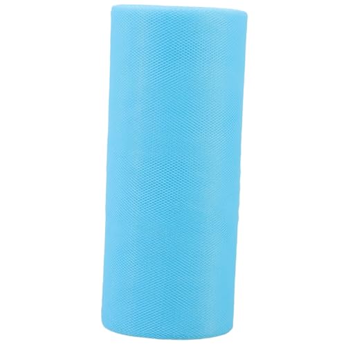 Veemoon Blauer Tüllstoff Rolle Yards Dacron Mesh für Hochzeit Dekoration Schleifen Basteln Brautgeschenke Tischläufer Bänder Tutu Rock Zubehör von Veemoon