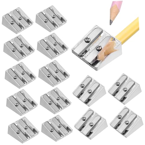 Veemoon Bleistiftspitzer Aus Aluminiumlegierung 20 Stück Bleistiftspitzer Für Die Schule Handspitzer Manueller Bleistiftspitzer Bleistiftspitzer Für Das Klassenzimmer Veemoon Bleistiftspitzer Aus Aluminiumlegierung 20 Stück Bleistiftspitzer Für Die Schule Handspitzer Manueller Bleistiftspitzer Bleistiftspitzer Für Das Klassenzimmer von Veemoon