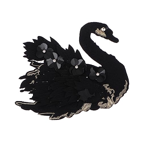 Veemoon Blumen-schwan-stickerei-stoff-patch Applikation Nähen Swan Patch Stickerei Applikation Schwan Applikation Flecken Patches Nähen Black Handgemachte Klebrige Perlen Veemoon Blumen-schwan-stickerei-stoff-patch Applikation Nähen Swan Patch Stickerei Applikation Schwan Applikation Flecken Patches Nähen Black Handgemachte Klebrige Perlen von Veemoon