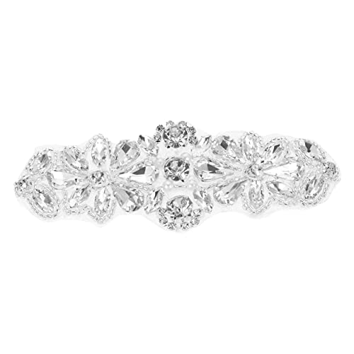 Veemoon Brautgürtel Strass Applikation mit Perlen Dekoration für Hochzeiten und Partys DIY Kleidungsstil für Brautkleider und Festliche Anlässe Veemoon Brautgürtel Strass Applikation mit Perlen Dekoration für Hochzeiten und Partys DIY Kleidungsstil für Brautkleider und Festliche Anlässe von Veemoon