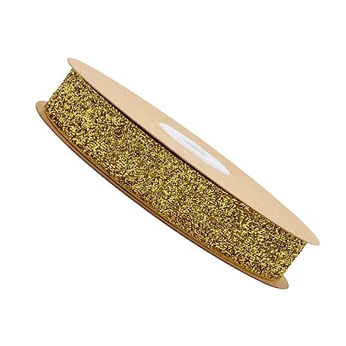 Veemoon Breites Goldfarbenes Beflocktes Geschenkband Samtähnliches Dekoratives DIY band für Kleidung Partydeko Geschenkverpackung und Bastelarbeiten Veemoon Breites Goldfarbenes Beflocktes Geschenkband Samtähnliches Dekoratives DIY band für Kleidung Partydeko Geschenkverpackung und Bastelarbeiten von Veemoon