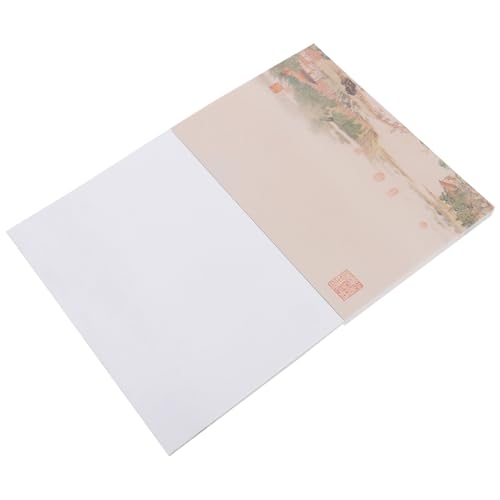 Veemoon Buch Memo Pads Kleine Notizblätter Chinesische Malerei Leeres Notizpapier Schreibpapier für Studenten Bürobedarf Vielseitig Tragbar von Veemoon
