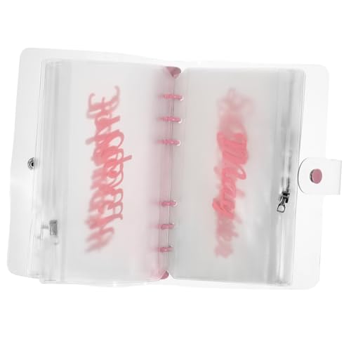 Veemoon Budget Umschlag Monate Haushaltsbuch mit Ordner Taschen Transparente PVC Geldfacher Vielseitiger Cash Organizer für Sparplan und Budgetverwaltung von Veemoon
