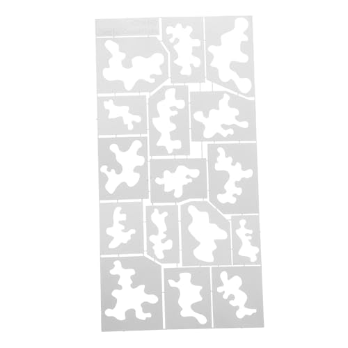 Veemoon Camo Schablone Wiederverwendbare Malvorlage für Holzarbeiten Scrapbooking und Diy Projekte Präzise Ausrichtung und Einfache von Veemoon