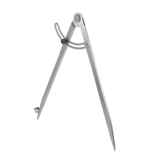 Veemoon Carbonstahl Abstandsmesser mit Ergonomischem Griff Präzisionszirkel für Leder und Papierarbeiten Radius Einfach Langlebig und Rostbeständig von Veemoon