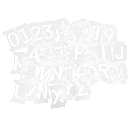 Veemoon DIY Buchstaben und Zahlen Schablonen Waschbare Malvorlagen für Buchstaben Zahlen für Gestalten und Basteln mit Familie und Freunden Veemoon DIY Buchstaben und Zahlen Schablonen Waschbare Malvorlagen für Buchstaben Zahlen für Gestalten und Basteln mit Familie und Freunden von Veemoon