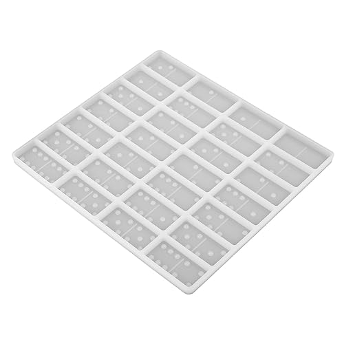 Veemoon DIY Domino Silikonform Epoxidharz Gießform für Handwerksprojekte Wiederverwendbar und Leicht zu Reinigen für und Domino Bastelarbeiten Veemoon DIY Domino Silikonform Epoxidharz Gießform für Handwerksprojekte Wiederverwendbar und Leicht zu Reinigen für und Domino Bastelarbeiten von Veemoon