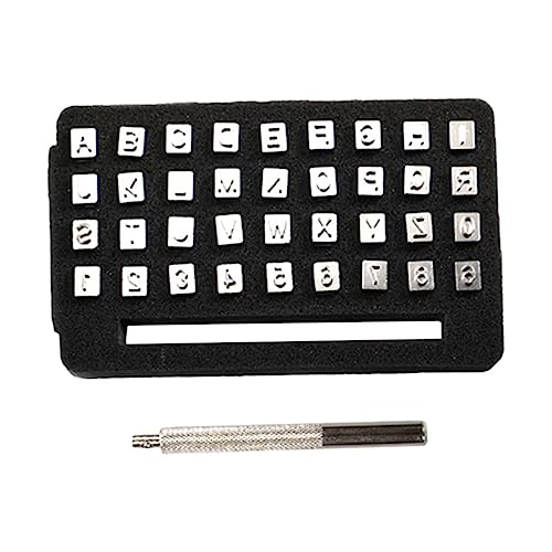 Veemoon DIY Leder Stanzwerkzeug Buchstaben Zahlen Alphabet Prägewerkzeug für Lederhandwerk Langlebig Einfach zu Bedienen für Lederjacken Taschen Gürtel und Armbänder Veemoon DIY Leder Stanzwerkzeug Buchstaben Zahlen Alphabet Prägewerkzeug für Lederhandwerk Langlebig Einfach zu Bedienen für Lederjacken Taschen Gürtel und Armbänder von Veemoon