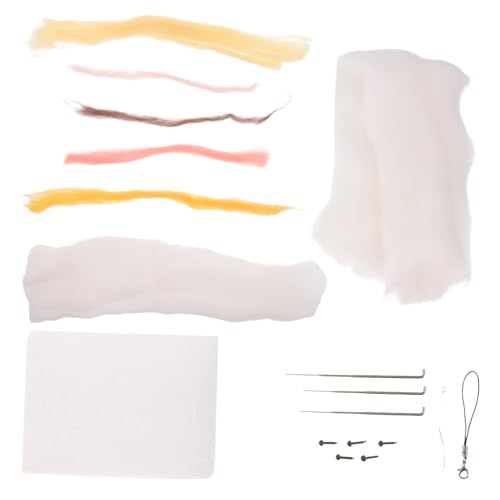 Veemoon DIY Needle Felting Kit mit Filzwolle und Schaumstoffmatte Komplettes Set für Kreative Filzanhänger Sicheres Bastelmaterial für Anfänger und Familien Anleitungsvideo Veemoon DIY Needle Felting Kit mit Filzwolle und Schaumstoffmatte Komplettes Set für Kreative Filzanhänger Sicheres Bastelmaterial für Anfänger und Familien Anleitungsvideo von Veemoon