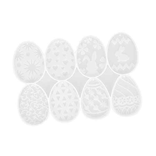 Veemoon DIY Ostern Schlüsselanhänger Gießform Hängende Dekorform Für Ostern Anhänger Transparentes Harz Mould Für Handgemachte Dekorationen von Veemoon