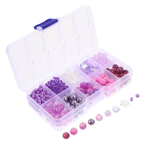 Veemoon DIY Schmuckperlen Glasperlen Imitation Jade Perlen Rund zum Auffädeln für Armbänder Halsketten Bastelarbeiten in Lila Veemoon DIY Schmuckperlen Glasperlen Imitation Jade Perlen Rund zum Auffädeln für Armbänder Halsketten Bastelarbeiten in Lila von Veemoon