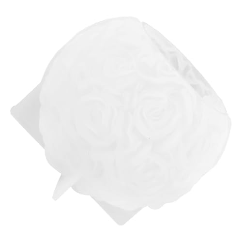 Veemoon DIY Silikonform Für Rosenblüten Kerzengießform Praktische Silikonform Für Aromatische Duftkerzen Für Bastelprojekte Und von Veemoon