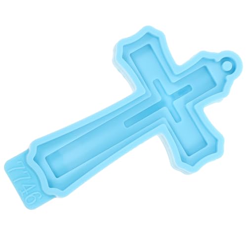 Veemoon DIY Silikonform Kreuz Anhänger Gießform für Schlüsselanhänger Schmuckherstellung Kreative Bastelidee Wiederverwendbar Einfaches Entformen Bpa Frei für Individuelle Harzkunst Veemoon DIY Silikonform Kreuz Anhänger Gießform für Schlüsselanhänger Schmuckherstellung Kreative Bastelidee Wiederverwendbar Einfaches Entformen Bpa Frei für Individuelle Harzkunst von Veemoon