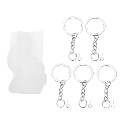 Veemoon DIY Silikonform Schlüsselanhänger Gießform Robustes Reißfestes Silikon für Epoxidharz Schmuckherstellung Basteln Zubehör Veemoon DIY Silikonform Schlüsselanhänger Gießform Robustes Reißfestes Silikon für Epoxidharz Schmuckherstellung Basteln Zubehör von Veemoon