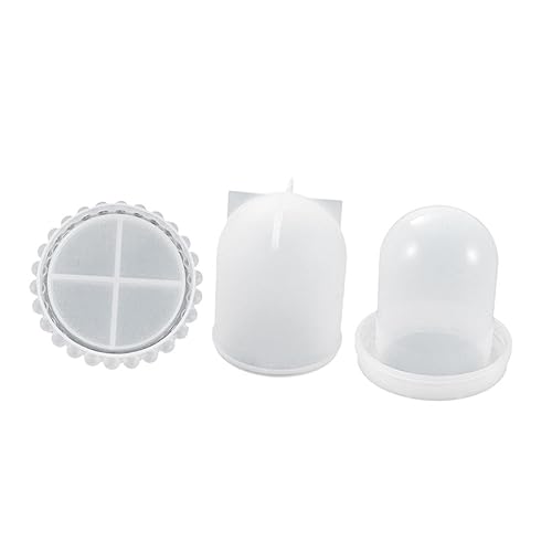 Veemoon DIY Silikonform Teiliges Kristall Epoxidharz Gießmuster für Kreative Würfelboxen und Transparente Kuppeln Leicht Langlebig und Einfach zu Reinigen Veemoon DIY Silikonform Teiliges Kristall Epoxidharz Gießmuster für Kreative Würfelboxen und Transparente Kuppeln Leicht Langlebig und Einfach zu Reinigen von Veemoon