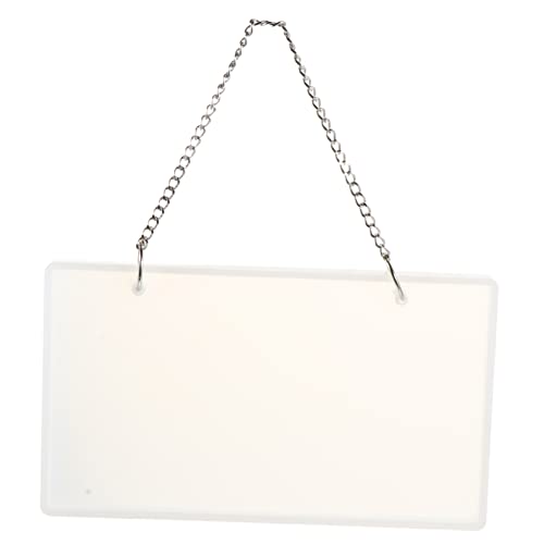 Veemoon DIY Silikonform für Epoxidharz Türschild Wiederverwendbar Flexibel mit Hoher Reißfestigkeit Teiliges Großer Rechteckiger Türanhänger mit Metallkette für Personalisierte von Veemoon