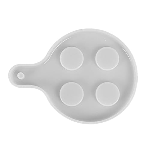 Veemoon DIY Silikonform für Kristall Epoxidharz Wein Tablett Runde Spiegeloberfläche Flexible Transparente Gießform für Kreative Untersetzer und Becherhalter Langlebig und Leicht zu von Veemoon