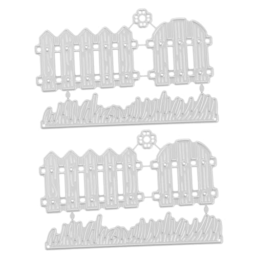 Veemoon DIY Stanzform Teilig Kohlenstoffstahl Gartenzaun Rasen Prägeschablone für Scrapbooking Kartenherstellung Album Dekoration Langlebig Robust Veemoon DIY Stanzform Teilig Kohlenstoffstahl Gartenzaun Rasen Prägeschablone für Scrapbooking Kartenherstellung Album Dekoration Langlebig Robust von Veemoon