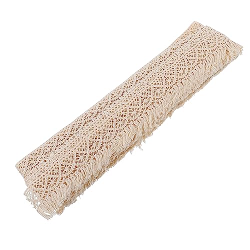 Veemoon Dekorative Spitzenborte mit Fransen Breites Baumwoll Tassel Band für Diy Nähprojekte Hochzeitskleider Tischdecken und Bastelarbeiten Yards Veemoon Dekorative Spitzenborte mit Fransen Breites Baumwoll Tassel Band für Diy Nähprojekte Hochzeitskleider Tischdecken und Bastelarbeiten Yards von Veemoon
