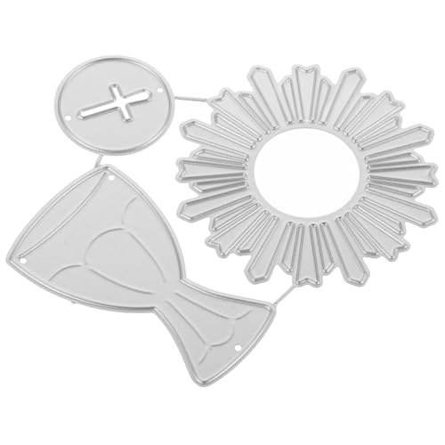 Veemoon Dekorative Stanzform Kohlenstoffstahl für DIY Projekte Stanzschablone für Scrapbooking Kartenherstellung und Bastelarbeiten Langlebig und Präzise Schnitte von Veemoon