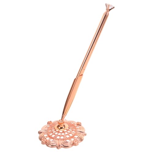Veemoon Desktop-Thekenstift glitzernder Stift Malerei Kugelschreiber Tischfester Stift professioneller Kugelschreiber Unterschriftenstift des Büros Modestift Desktop-Stift Metall Roségold Veemoon Desktop-Thekenstift glitzernder Stift Malerei Kugelschreiber Tischfester Stift professioneller Kugelschreiber Unterschriftenstift des Büros Modestift Desktop-Stift Metall Roségold von Veemoon