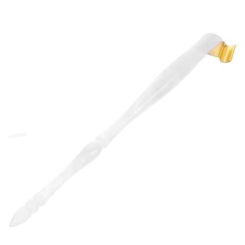 Veemoon Dip-pen-halter Tintentauchstift Kalligraphie-füllfederhalter Ersatz Für Füllfederhalterspitzen Stiftspitzen Für Tauchstifte Tintenhalter Für Dip-pen Metall Weiß von Veemoon