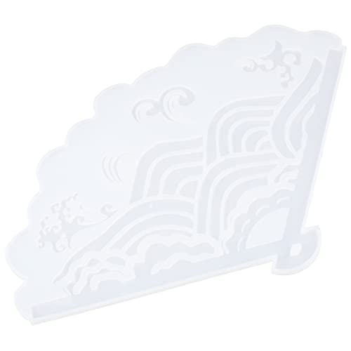 Veemoon Diy Silikonform für Fächer Chinesischer Stil Handgemachte Fächer Gießform Bastelwerkzeug für Erwachsene Hochwertige Strapazierfähige Silikonmaterialien Veemoon Diy Silikonform für Fächer Chinesischer Stil Handgemachte Fächer Gießform Bastelwerkzeug für Erwachsene Hochwertige Strapazierfähige Silikonmaterialien von Veemoon