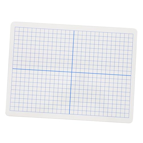 Veemoon Doppelseitiges Whiteboard wiederverwendbarer Notizblock löschbare Notiztafeln trocken abwischbares Schreibtischbrett Diagrammtafel trocken abwischbar Notizblock zu machen Plastik von Veemoon