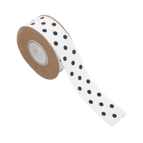 Veemoon Dotted Dekoband für Bastelprojekte Polyester Geschenkband für Schleifen Kränze und Dekorationen Yards Weiß für Hochzeiten und Feiern Veemoon Dotted Dekoband für Bastelprojekte Polyester Geschenkband für Schleifen Kränze und Dekorationen Yards Weiß für Hochzeiten und Feiern von Veemoon