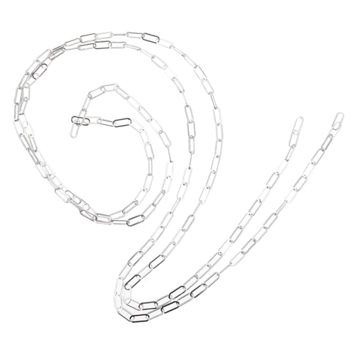 Veemoon Edelstahl Gliederkette Breit Flach Oval DIY Schmuckkette Poliert Kratzarm Rostfrei Meterware für Halsketten Armbänder Bastelprojekte Veemoon Edelstahl Gliederkette Breit Flach Oval DIY Schmuckkette Poliert Kratzarm Rostfrei Meterware für Halsketten Armbänder Bastelprojekte von Veemoon