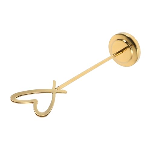 Veemoon Edelstahl Herzförmige Foto -memohalter -tabletop -kartenhalter -displayständer Für Grußkarten Für Fotos Und Menüs Für Büro Veemoon Edelstahl Herzförmige Foto -memohalter -tabletop -kartenhalter -displayständer Für Grußkarten Für Fotos Und Menüs Für Büro von Veemoon