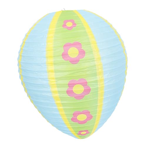 Veemoon Eierförmige Papierlaterne Osterdekoration Hängend Bunte Lampions Für Fenster Wand Innen Außen Party Deko Kinderfreundlich Kompakt Leicht Tragbar Veemoon Eierförmige Papierlaterne Osterdekoration Hängend Bunte Lampions Für Fenster Wand Innen Außen Party Deko Kinderfreundlich Kompakt Leicht Tragbar von Veemoon