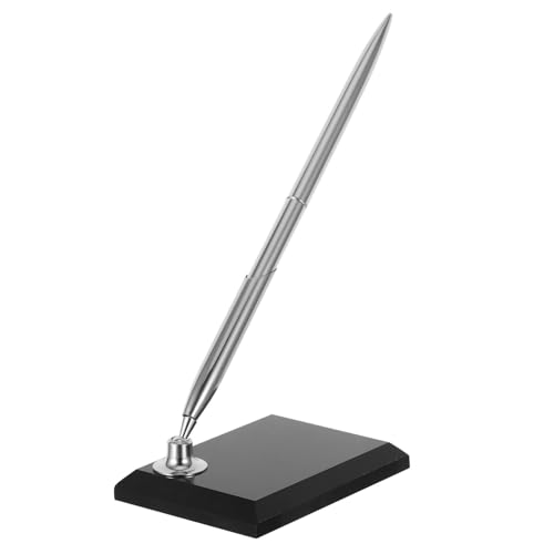 Veemoon Eleganter Metallsignatur-stift mit Rechteckigem Acrylständer Business-schreibtisch Kugelschreiber für Hochzeit Gästebuch und Empfang Schmierfreier Schreibballpoint für Veemoon Eleganter Metallsignatur-stift mit Rechteckigem Acrylständer Business-schreibtisch Kugelschreiber für Hochzeit Gästebuch und Empfang Schmierfreier Schreibballpoint für von Veemoon