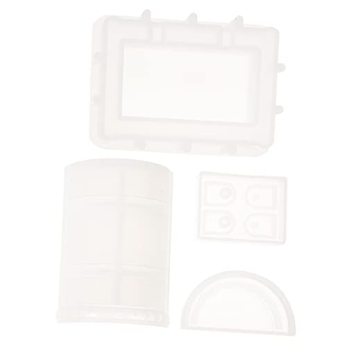 Veemoon Epoxidharz Silikonform Schatztruhe DIY Gießform für Basteln Details Praktische Boxform Einfach zu Entformen für Epoxy Resin Crafts Herstellung von Veemoon