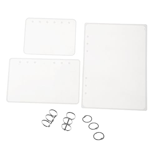 Veemoon Epoxidharz Silikonform Set für Notizbuch Flexible Transparente Gießform mit Drehringen und Einzelringen Wiederverwendbar für DIY Bastelarbeiten und Harzkunst Veemoon Epoxidharz Silikonform Set für Notizbuch Flexible Transparente Gießform mit Drehringen und Einzelringen Wiederverwendbar für DIY Bastelarbeiten und Harzkunst von Veemoon