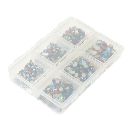 Veemoon Fach Sortiertes Nail Craft Strasssteine Flache Rückseite Bunte Schmucksteine für DIY Nageldesign Nagelschmuck Gelnägel Vielseitig für Nagelkunst Handy Deko Heimgebrauch Veemoon Fach Sortiertes Nail Craft Strasssteine Flache Rückseite Bunte Schmucksteine für DIY Nageldesign Nagelschmuck Gelnägel Vielseitig für Nagelkunst Handy Deko Heimgebrauch von Veemoon