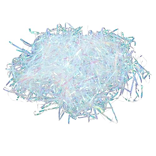 Veemoon Fantasy -Seidefüllung kräuseln Korbfüller zerkleinert Weiß Gewebe Konfetti geschreddertes Packpapier Paket geschenkkorb schillerndes Papier zerkleinertes Papier Veemoon Fantasy -Seidefüllung kräuseln Korbfüller zerkleinert Weiß Gewebe Konfetti geschreddertes Packpapier Paket geschenkkorb schillerndes Papier zerkleinertes Papier von Veemoon