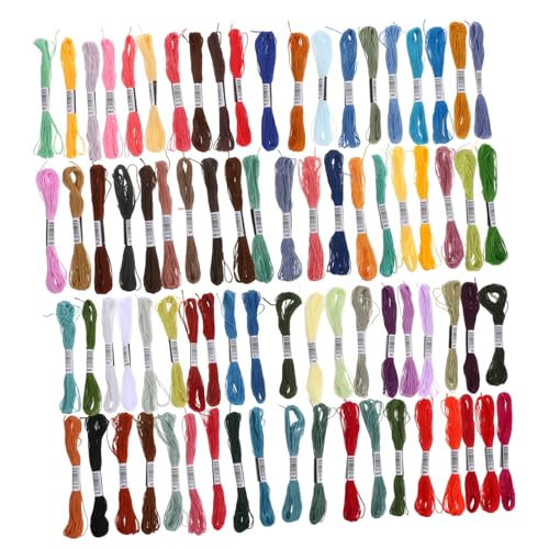 Veemoon Farben Stickgarn Set mit Nadeln Fadebeständiges Vielseitiges Stickgarn für Kreuzstich DIY Handarbeiten für Armbänder und Bastelprojekte Veemoon Farben Stickgarn Set mit Nadeln Fadebeständiges Vielseitiges Stickgarn für Kreuzstich DIY Handarbeiten für Armbänder und Bastelprojekte von Veemoon