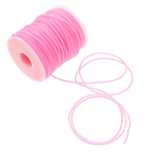 Veemoon Farbige Elastische Schnur für DIY Armbänder PVC Schmuckseil Hautfreundlich für Schmuckherstellung und Perlenarbeiten Einfach zu Lagern Verwenden von Veemoon