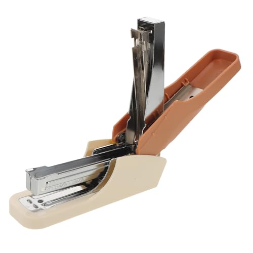 Veemoon Finger Desktop Binding Stapler Bürohefter Tragbar Heavy Duty für Dicke Papierstapel Kompaktes Design Reisegeeignet für Schule und Büro von Veemoon