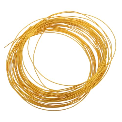 Veemoon Flechten Bastelmaterial Faden Multifunktions-Metalldraht Draht für das Handwerk Schmuck Draht Perlendraht selber machen dünner Draht praktischer Metalldraht Aluminium Golden Veemoon Flechten Bastelmaterial Faden Multifunktions-Metalldraht Draht für das Handwerk Schmuck Draht Perlendraht selber machen dünner Draht praktischer Metalldraht Aluminium Golden von Veemoon
