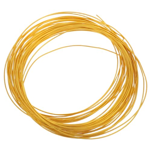 Veemoon Flechten Bastelmaterial Faden Praktischer Metalldraht Dünner Draht Zum Basteln Verschleißfester Schmuckdraht Perlendraht Selber Machen Tragbarer Metalldraht Aluminium Golden Veemoon Flechten Bastelmaterial Faden Praktischer Metalldraht Dünner Draht Zum Basteln Verschleißfester Schmuckdraht Perlendraht Selber Machen Tragbarer Metalldraht Aluminium Golden von Veemoon