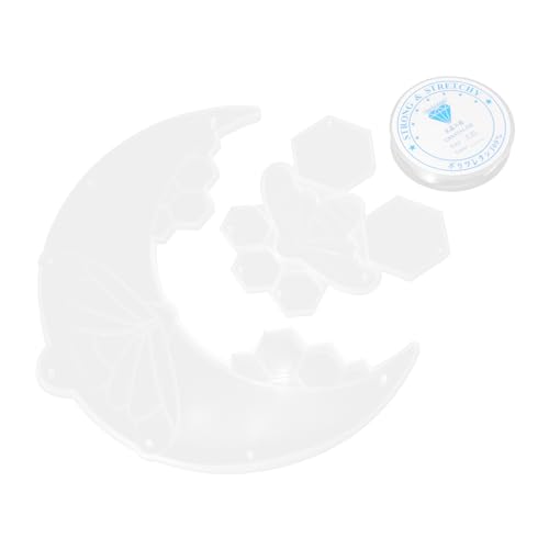 Veemoon Flexible Silikonform für Epoxidharz Mond Biene Anhänger DIY Gießform Wiederverwendbar Antihaftbeschichtet Einfach zu Reinigen für Heim Resin Kunsthandwerk und Dekorative Anhänger Veemoon Flexible Silikonform für Epoxidharz Mond Biene Anhänger DIY Gießform Wiederverwendbar Antihaftbeschichtet Einfach zu Reinigen für Heim Resin Kunsthandwerk und Dekorative Anhänger von Veemoon