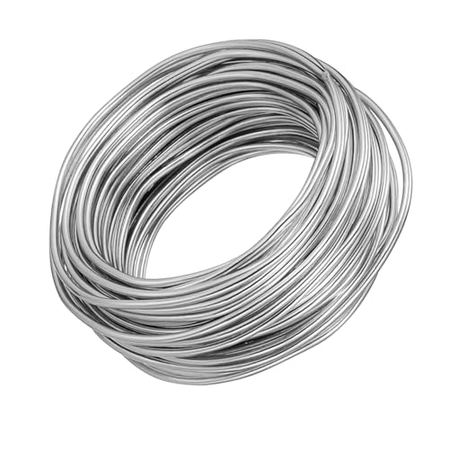 Veemoon Flexibler Aluminiumdraht für Diy Schmuck und Kunsthandwerk Rolle für Modellieren Skulpturen und Armbänder von Veemoon